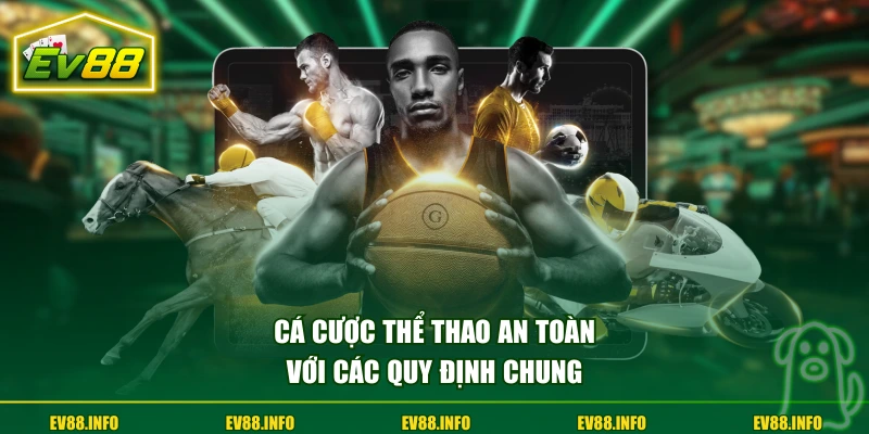 Cá Cược Thể Thao Trực Tuyến Trải Nghiệm An Toàn Cùng EV88 3 Cá cược thể thao an toàn với các quy định chung